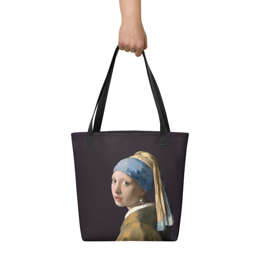 Girl With The Pearl Earring Tote bag